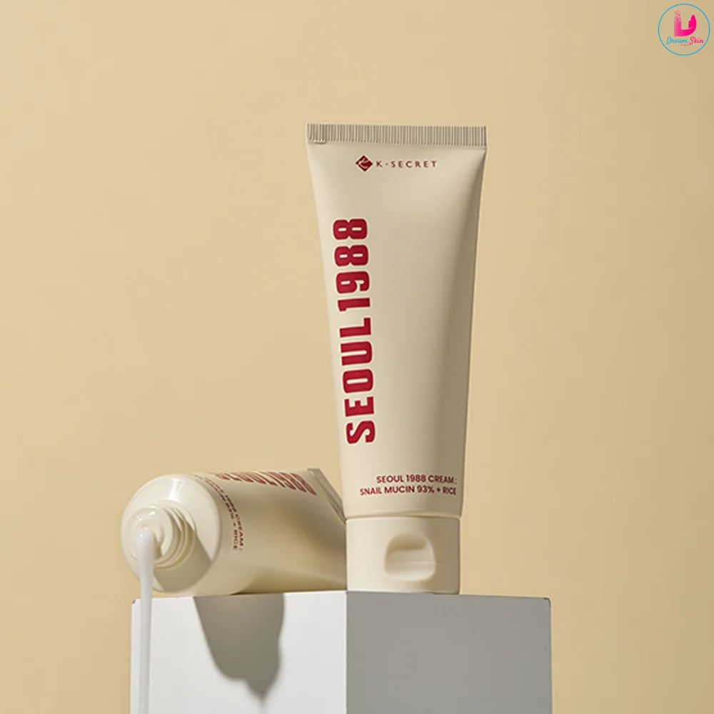 KSECRET SEOUL 1988 Cream : Snail Mucin 93% + Rice [100ml]